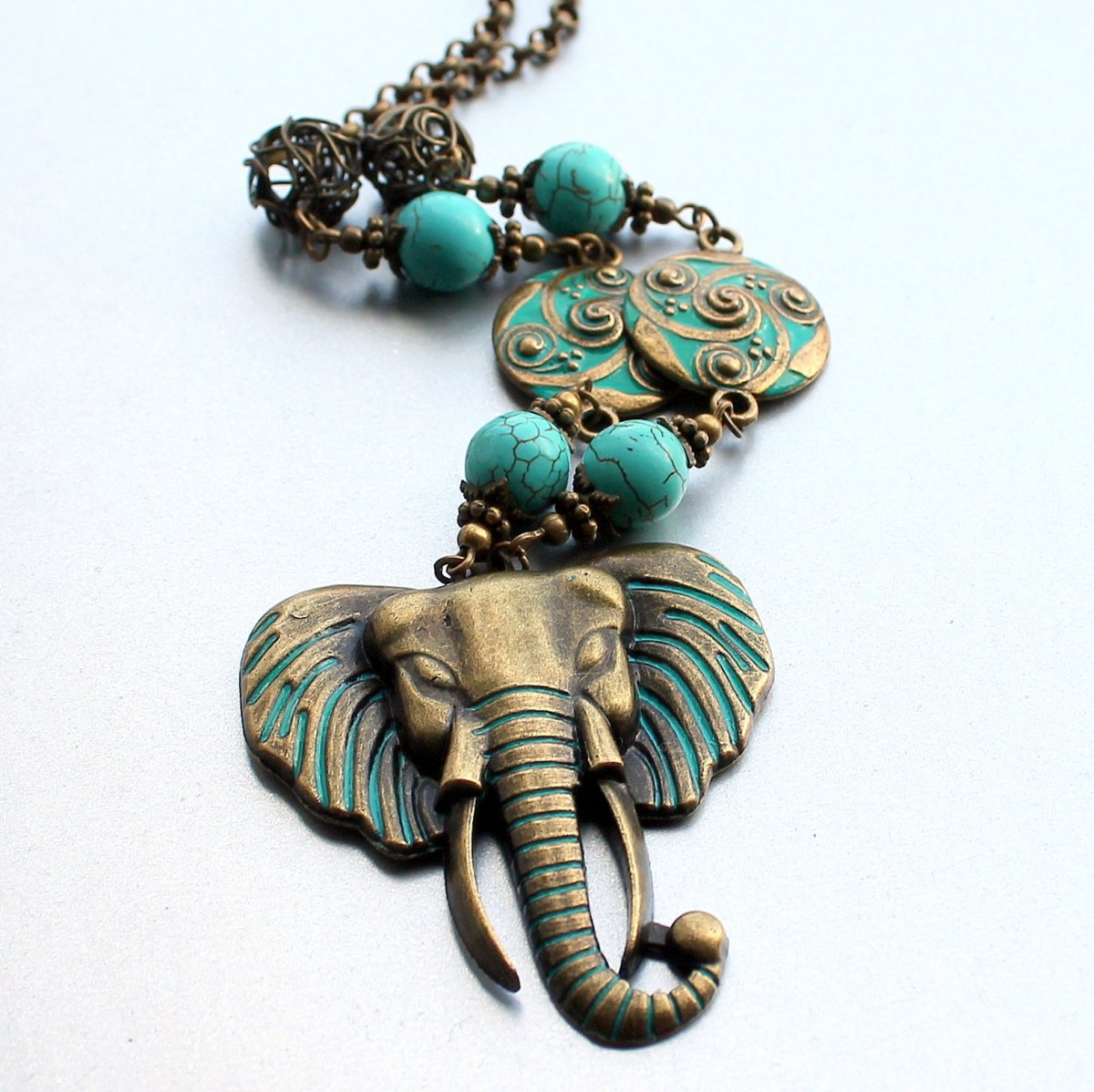 Sloní paměť - náhrdelník