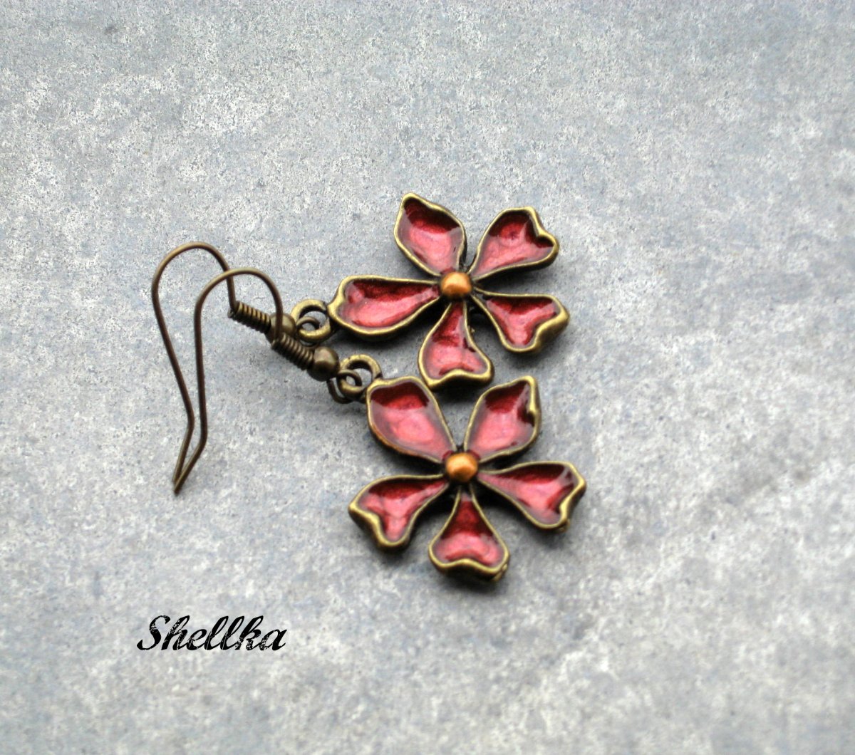 Náušnice,,MEADOW FLOVERS,, 2b