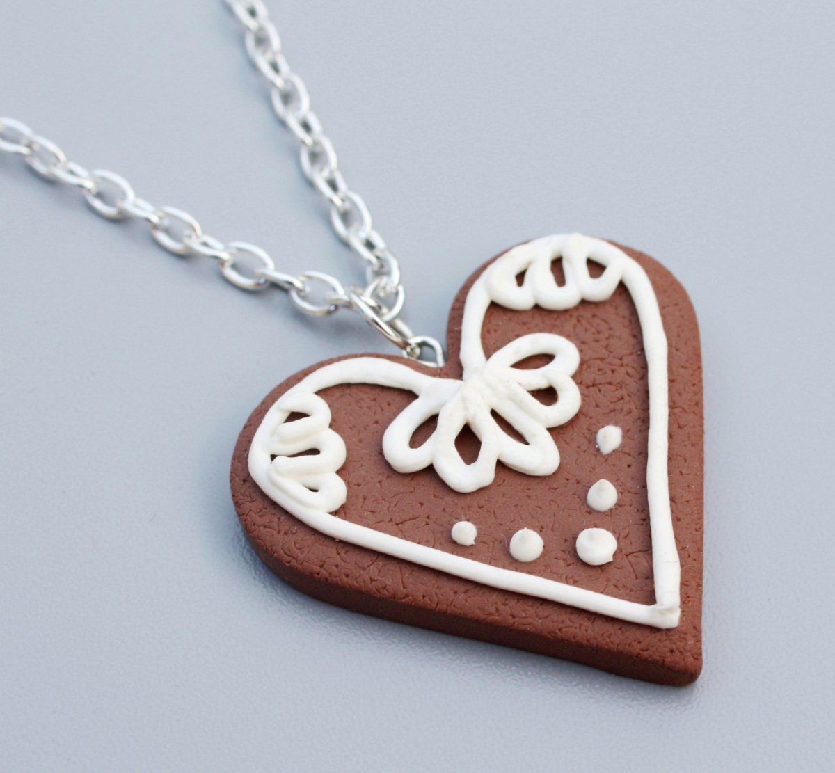 perníkové srdíčko .. přívěsek