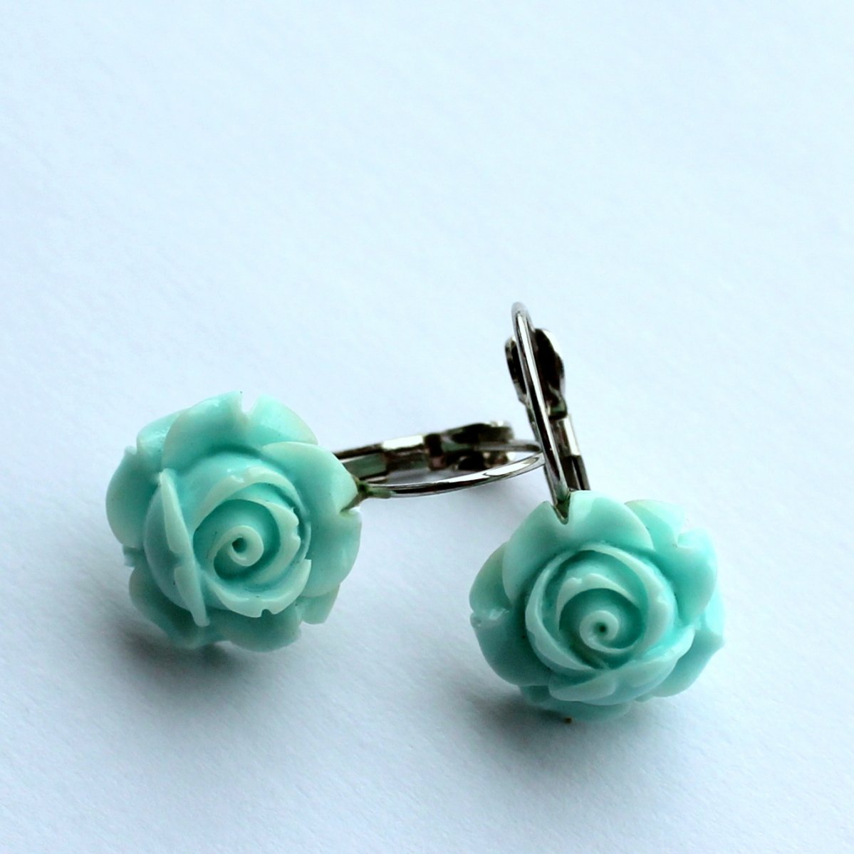 Náušnice s růží