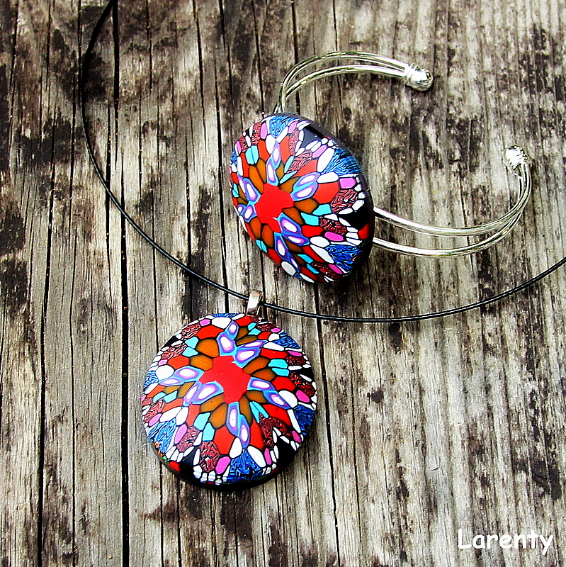 Donatový abstraktní setík