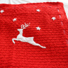 Vánoční ětská deka podšitá fleecem.