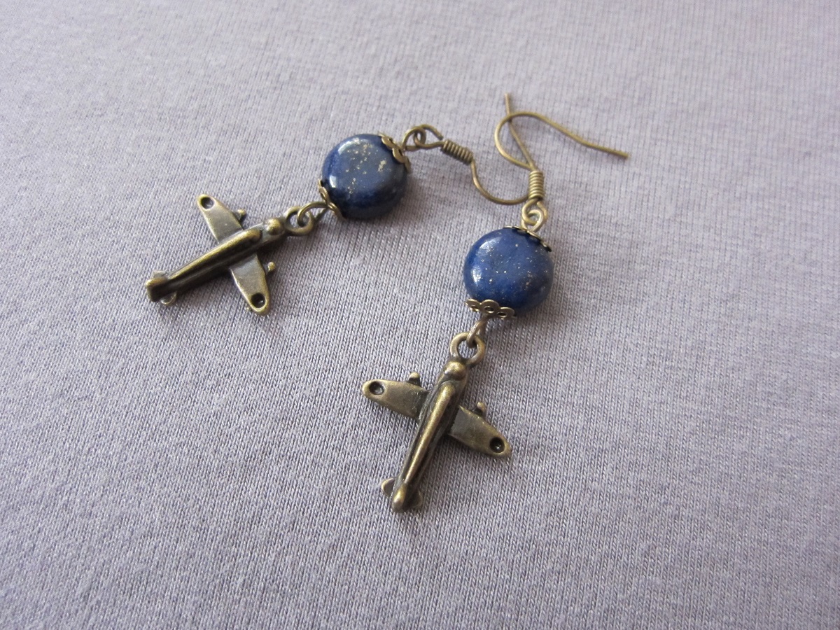 Pro Aviatičku - náušnice ...