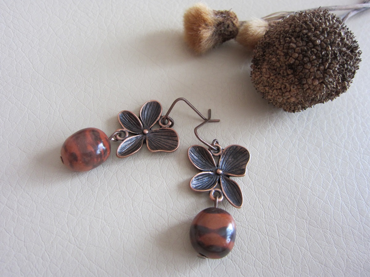 Erion - jaspisové náušnice