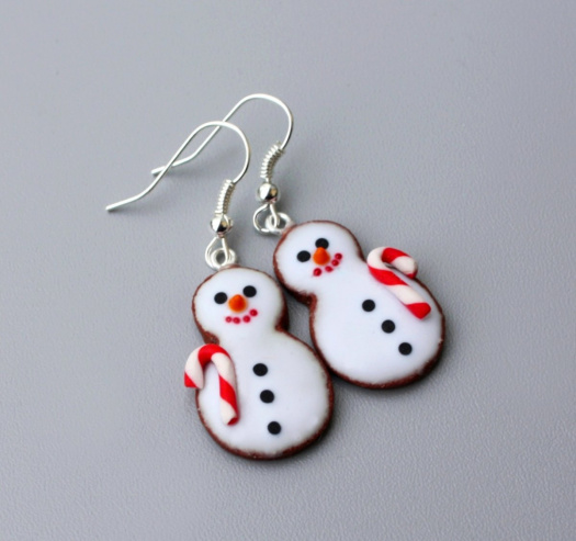 perníčky jako sněhuláčci