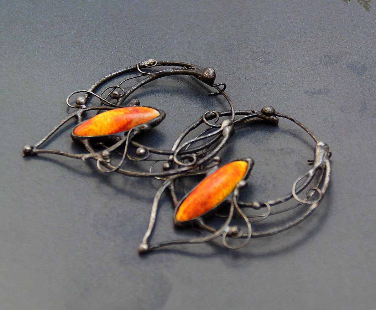 NÁUŠNICE V BARVĚ SLUNEČNIC