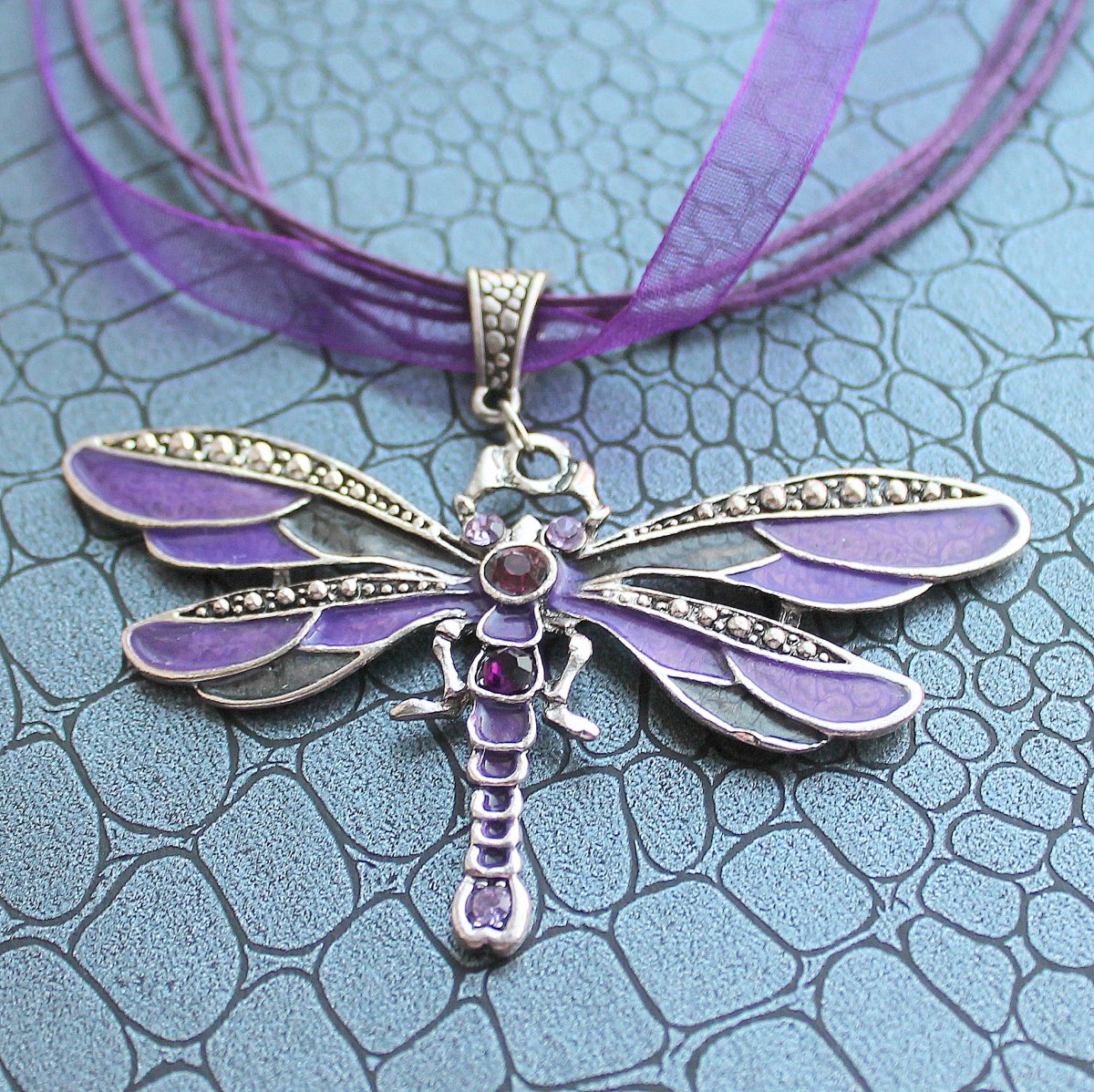 Luxusní vážka - náhrdelník