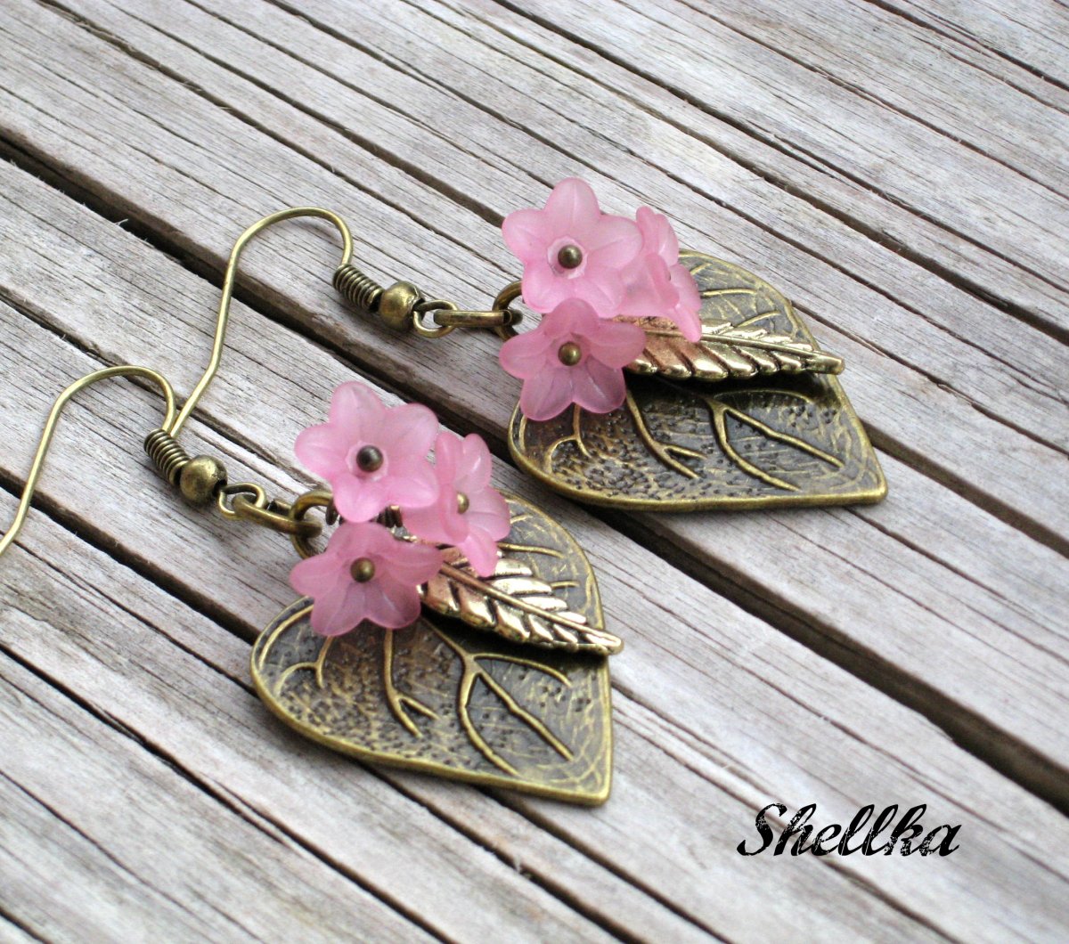 Náušnice ,,PINK BELLS,,