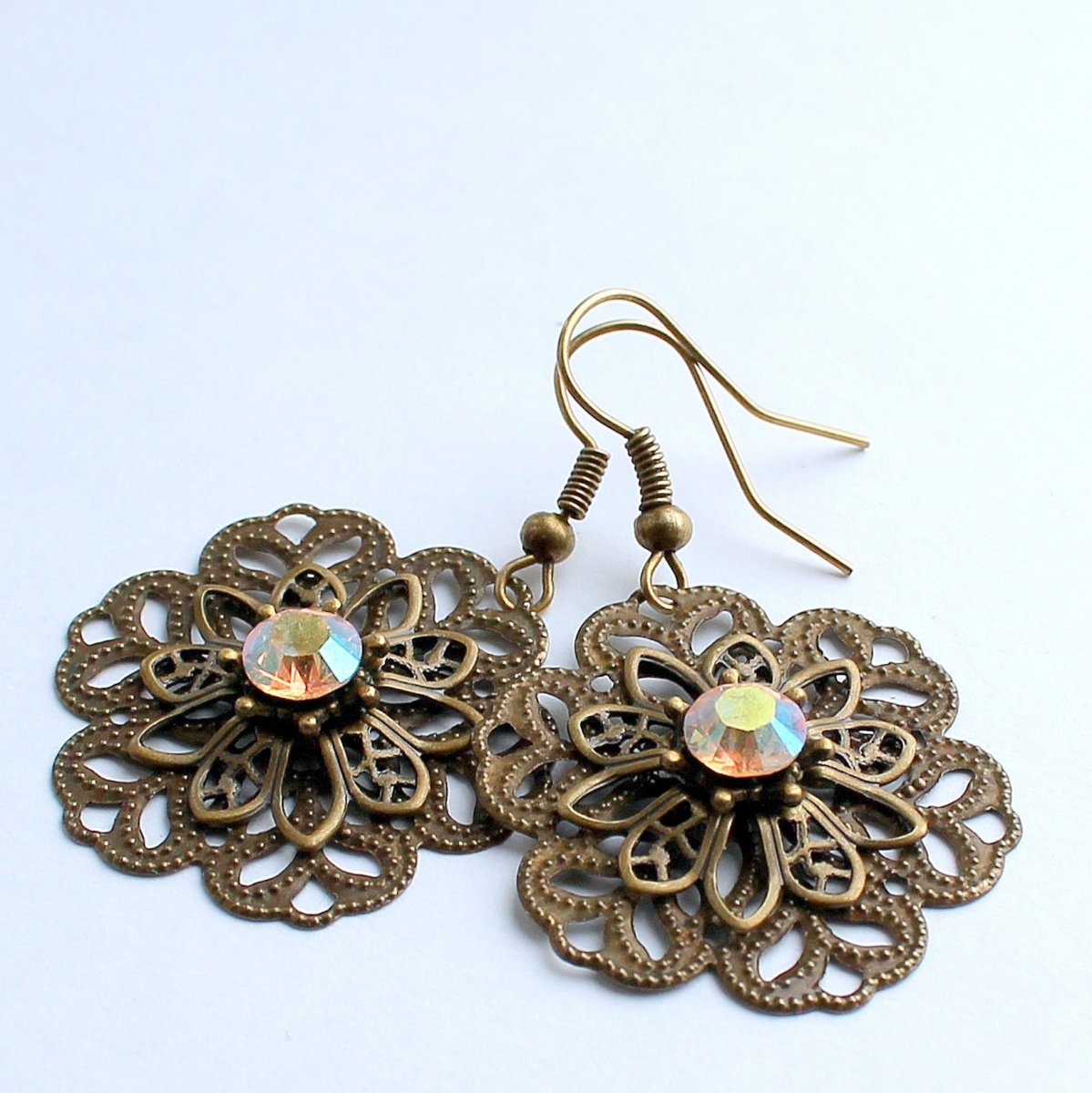 Filigránové náušnice