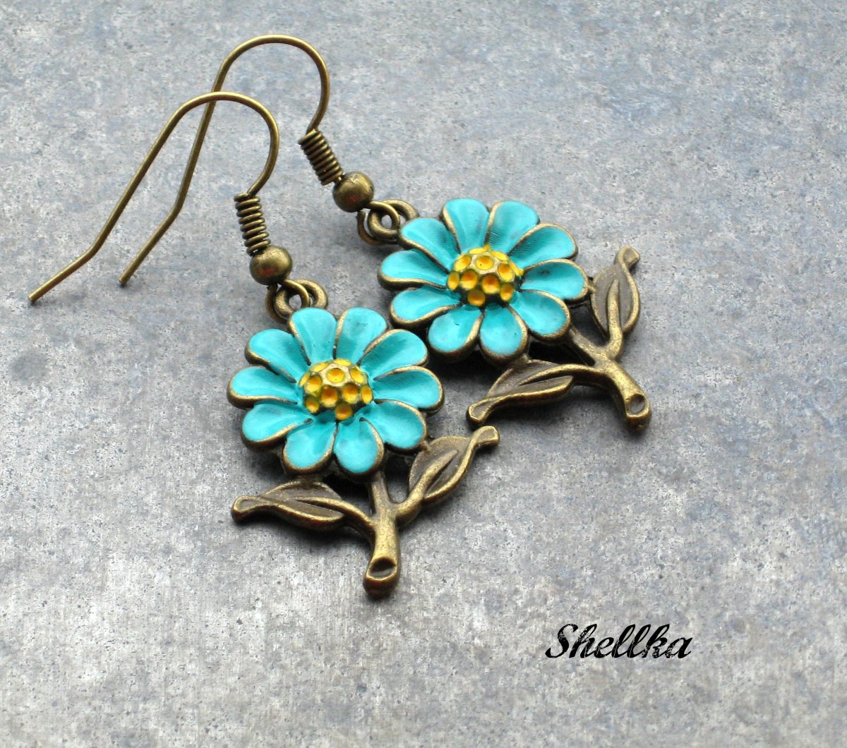 Náušnice ,,SEDMIKRÁSKY,, IV.