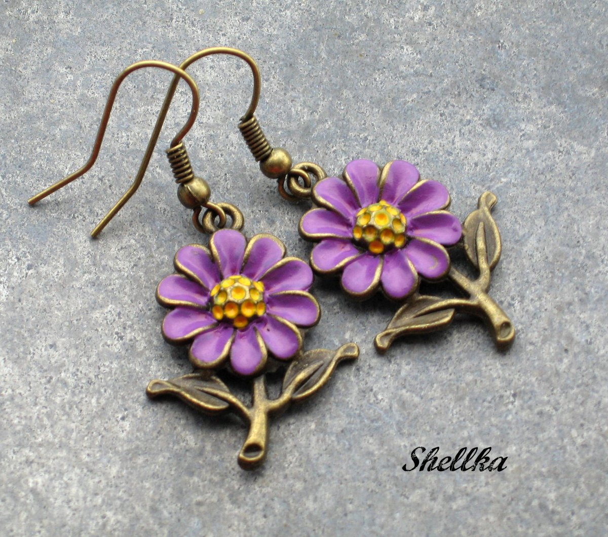 Náušnice ,,SEDMIKRÁSKY,, III.