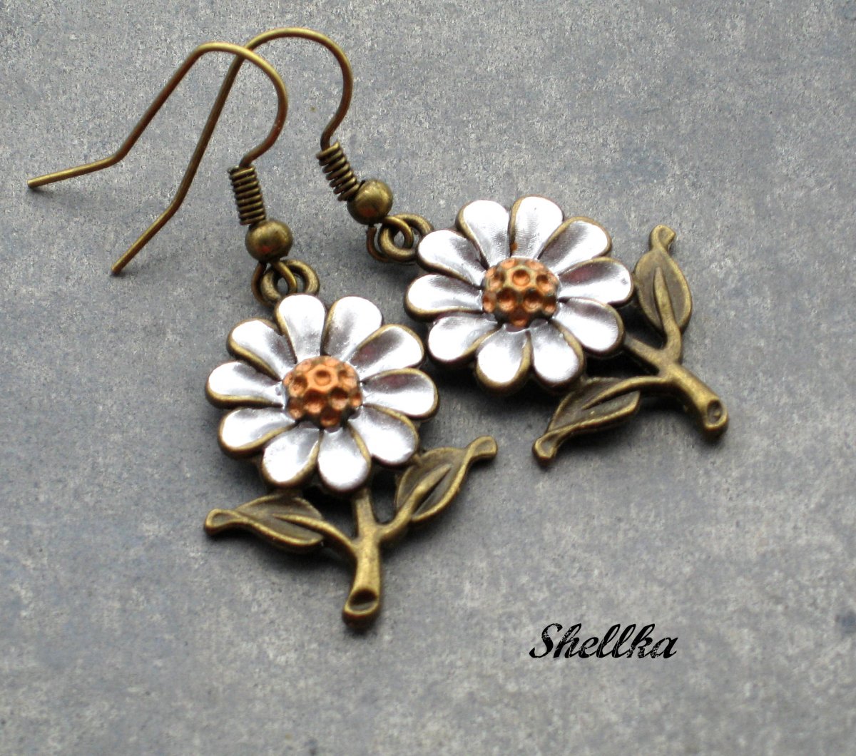 Náušnice ,,SEDMIKRÁSKY,, VI.