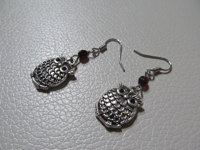 Náušnice - sovičky