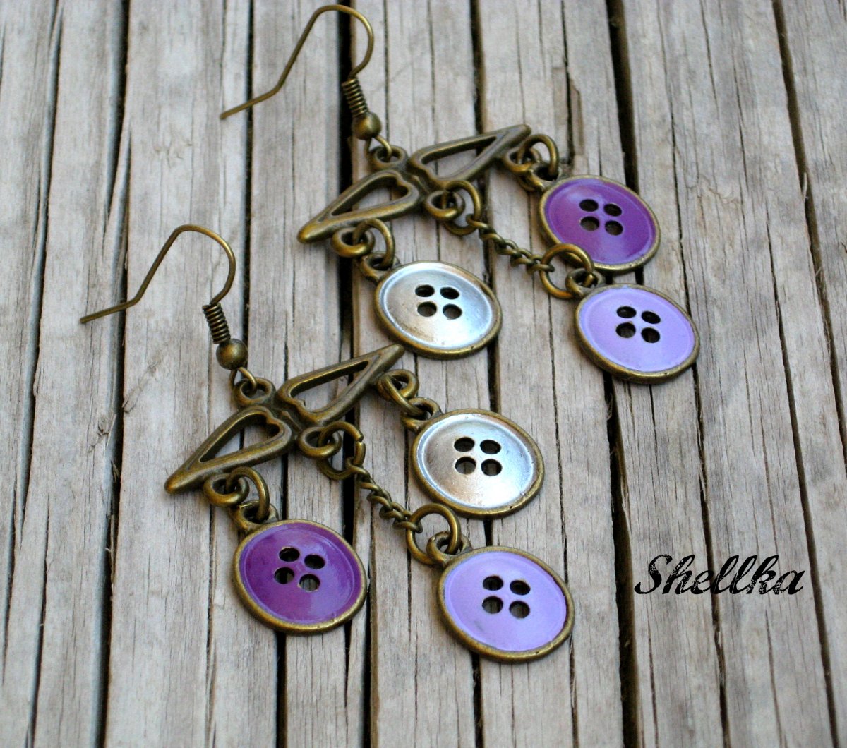 Náušnice ,,KNOFLÍČKOVÉ,,