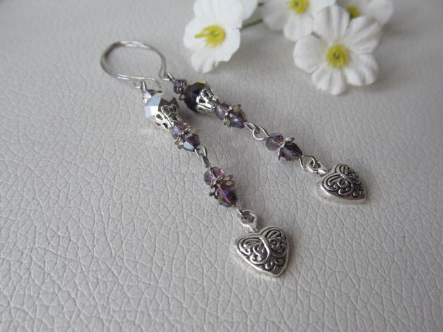 Fialové s pokovem na chirurgickém háčku