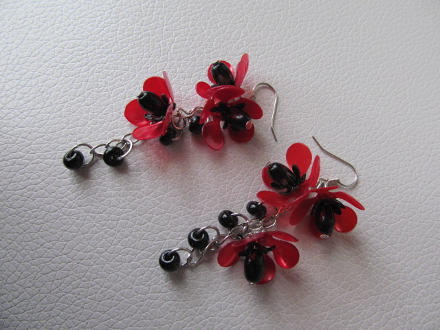 Náušnice máky