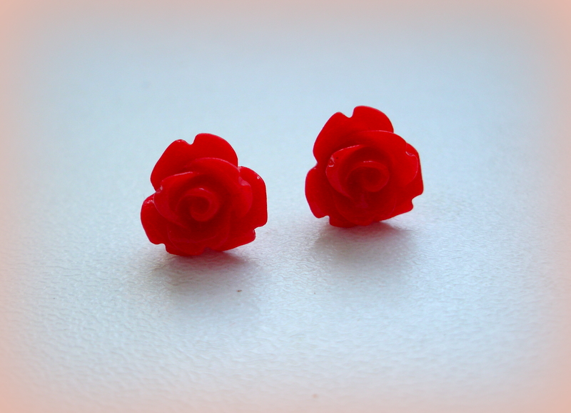 Růžičky červené