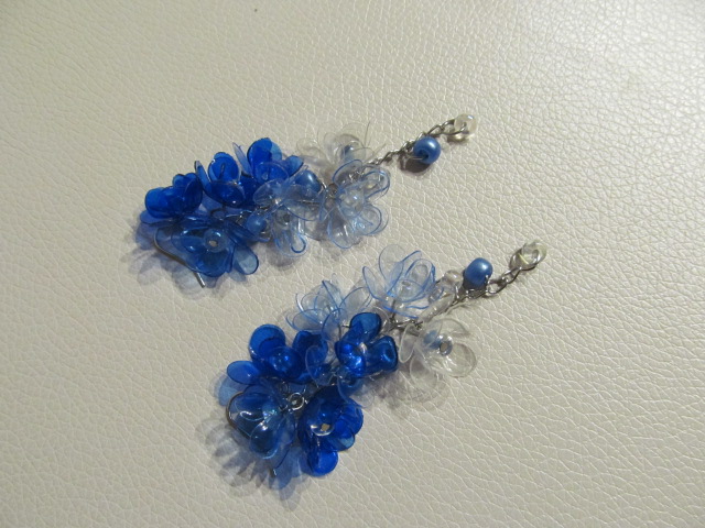 Náušnice - rozbouřené moře