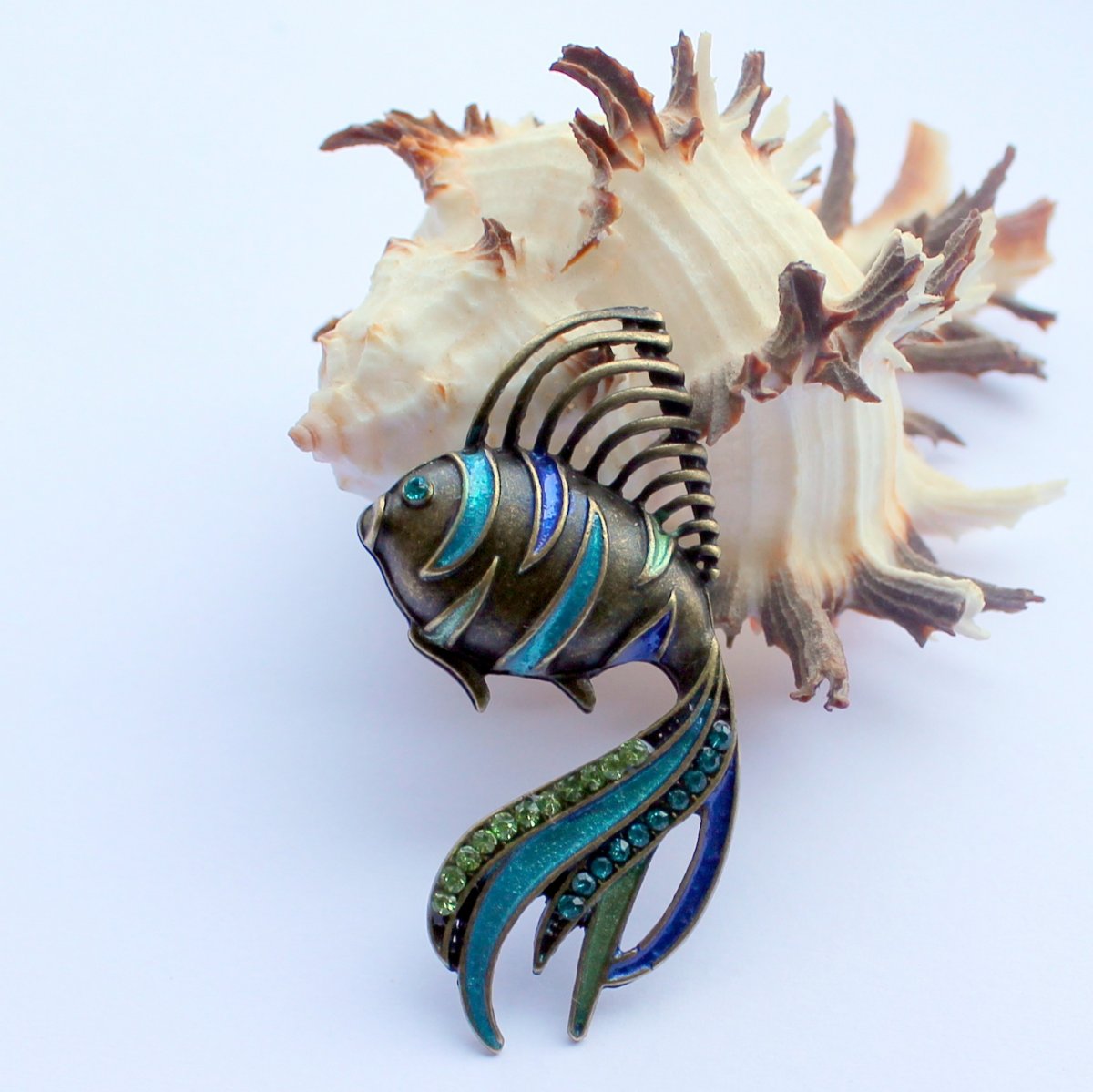 Mořská kráska - brož