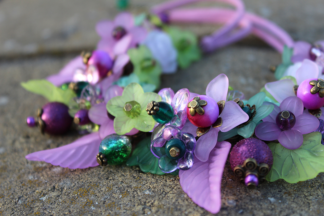 Náhrdelník - "Omamně voní šeříky"