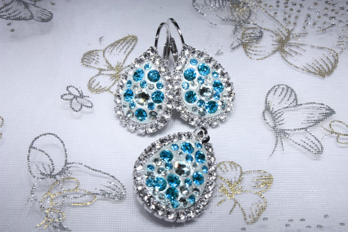 Luxusní modrá sada 2