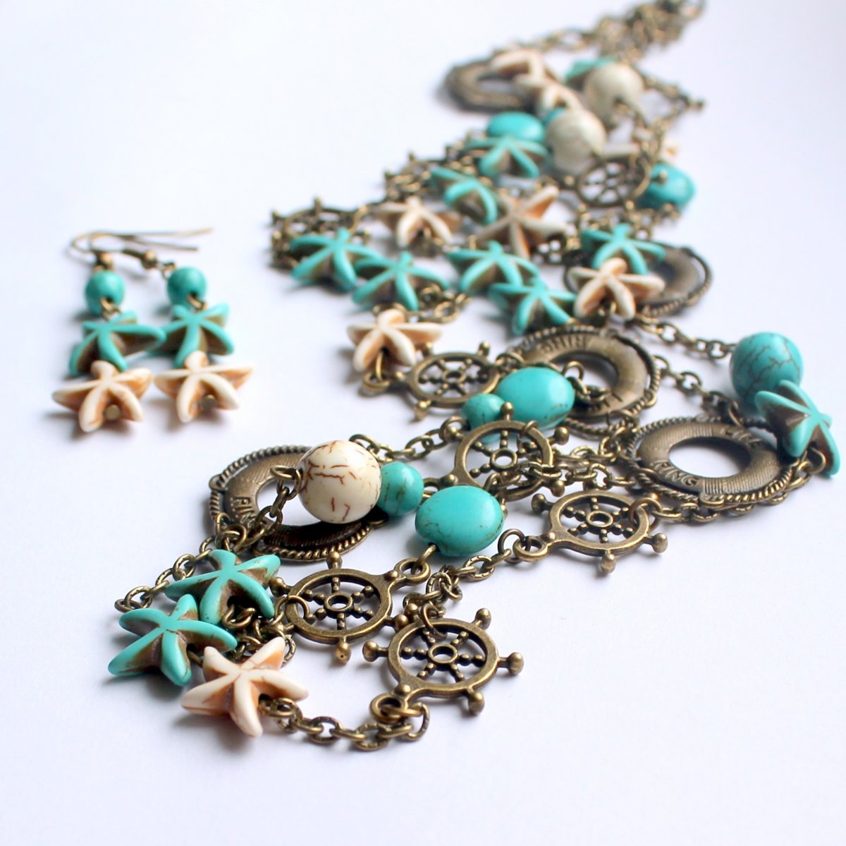 Kouzla útesů - korále (náušnice zdarna)