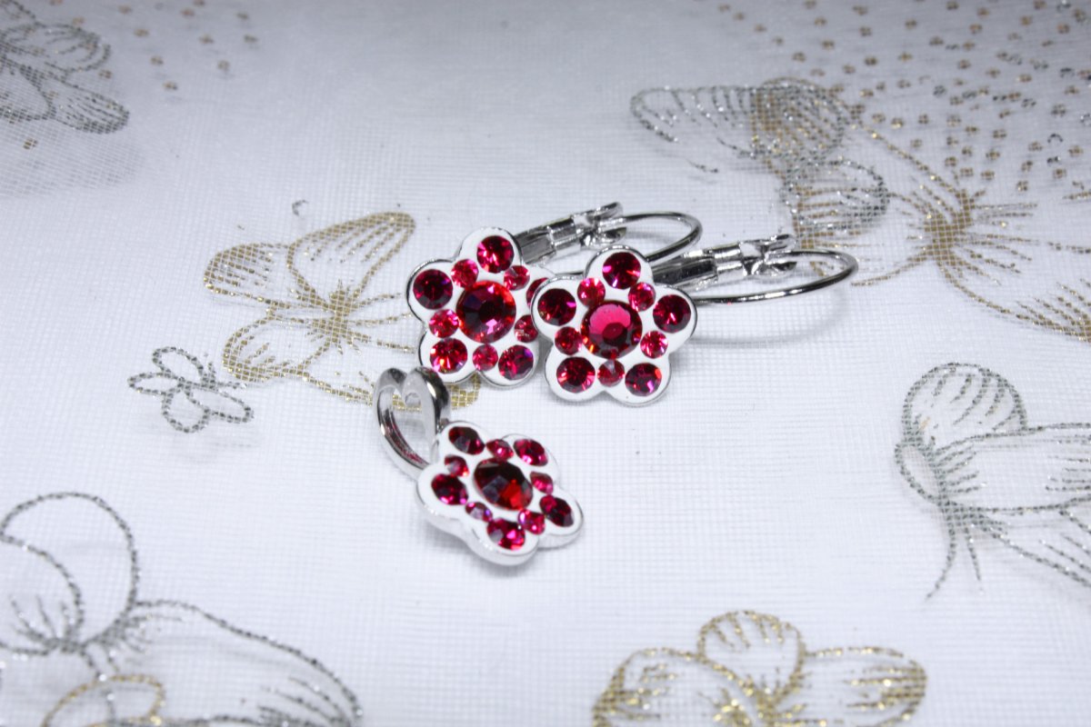 Malinová kytičková sada