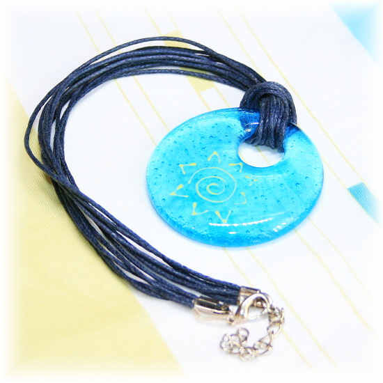 Malovaný náhrdelník