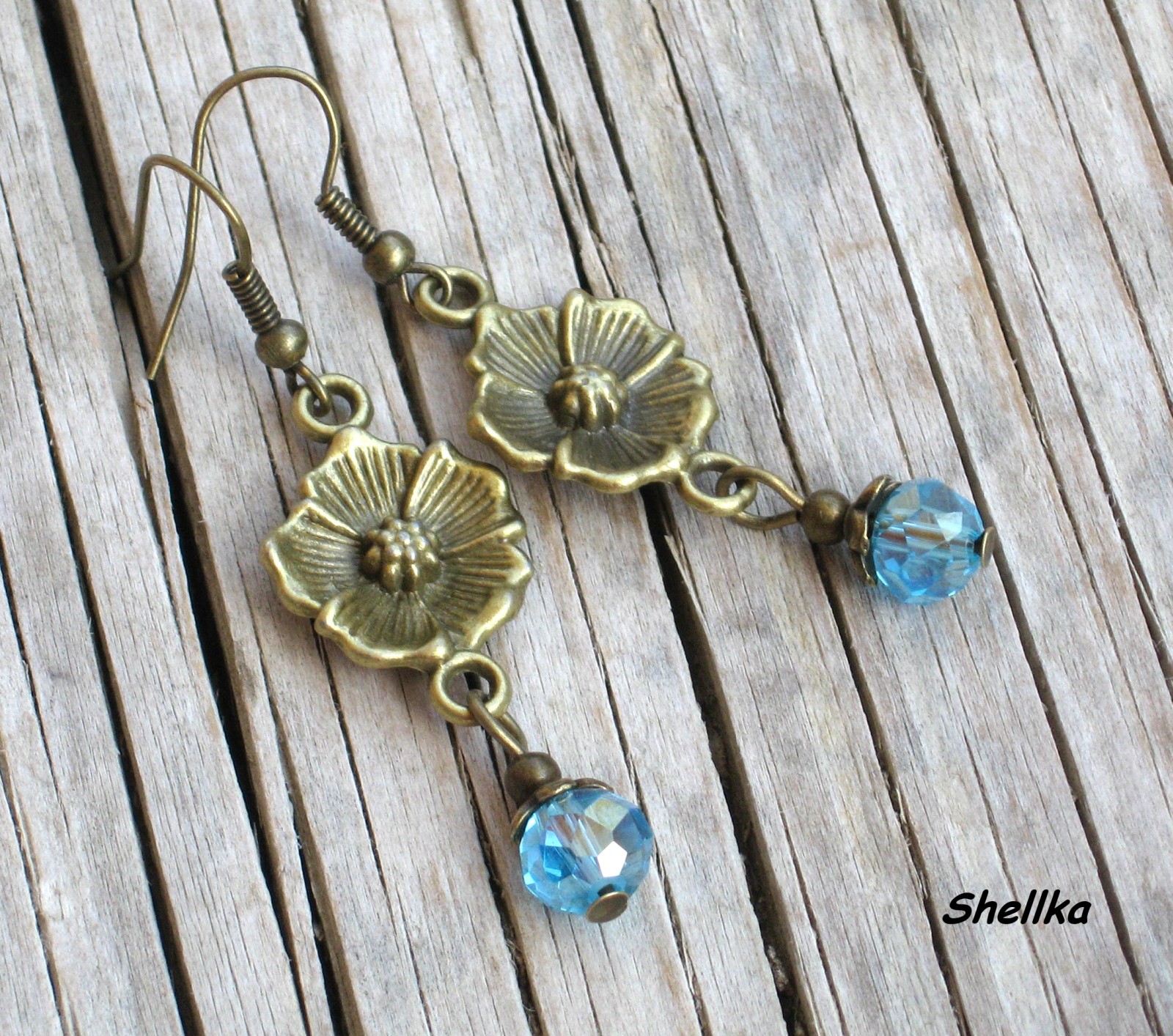 Náušnice s kvítky