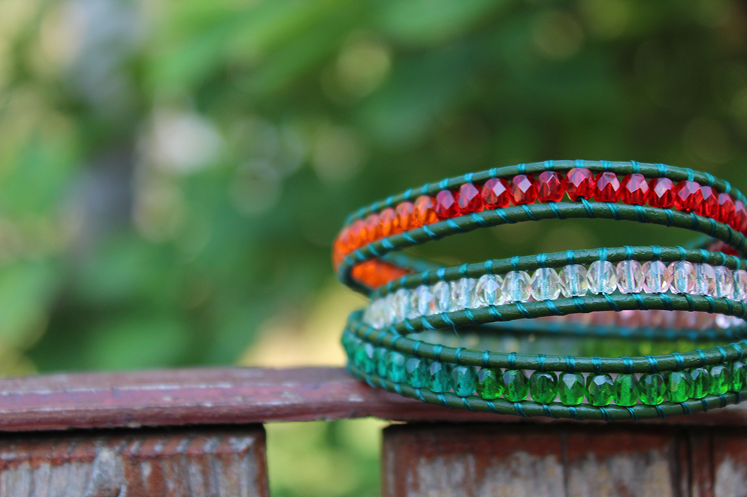 Wrapáček "Podzimní zahradou" II. - duhový