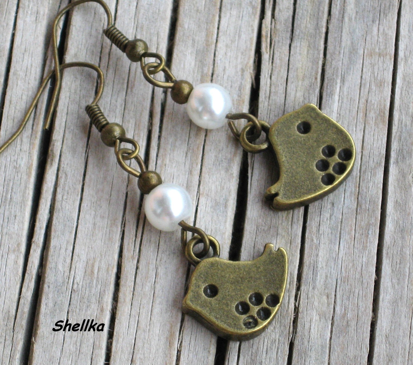 Náušnice s ptáčky