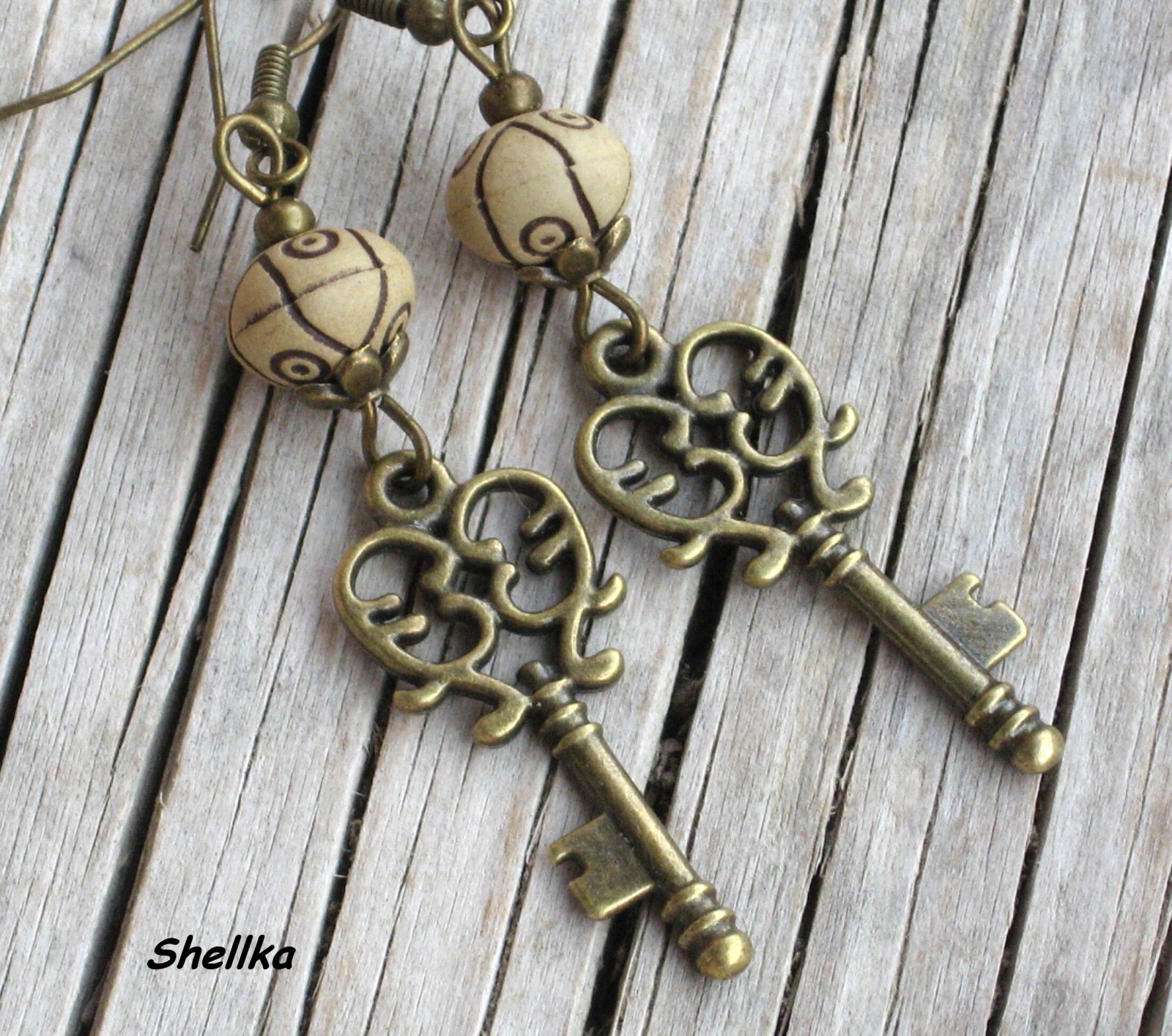 Náušnice s klíčky 