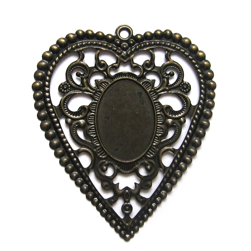 Lůžko okrasné - antik bronze