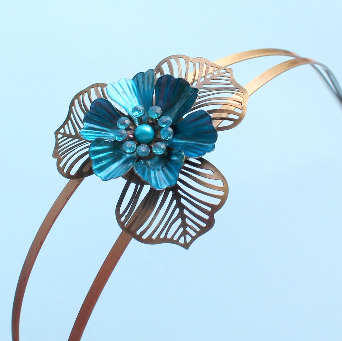 Rozkvetlá luxusní čelenka