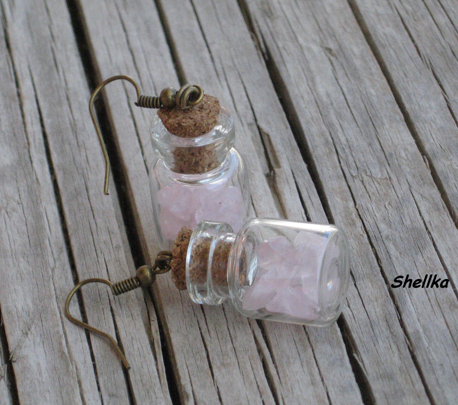 Náušnice s růženínem