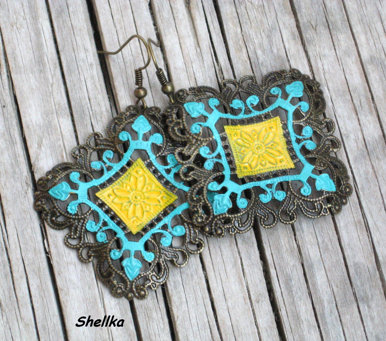 Náušnice ,,Antique filigree,,