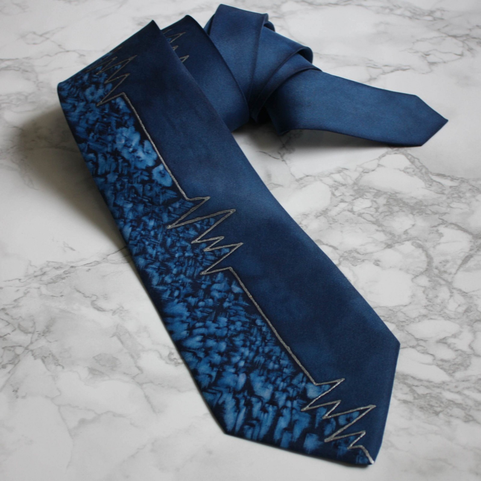 hedvábná kravata I.