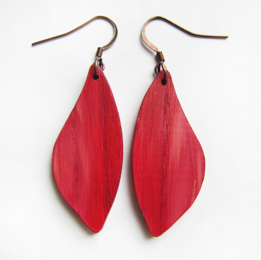 Náušnice motýlí křídla