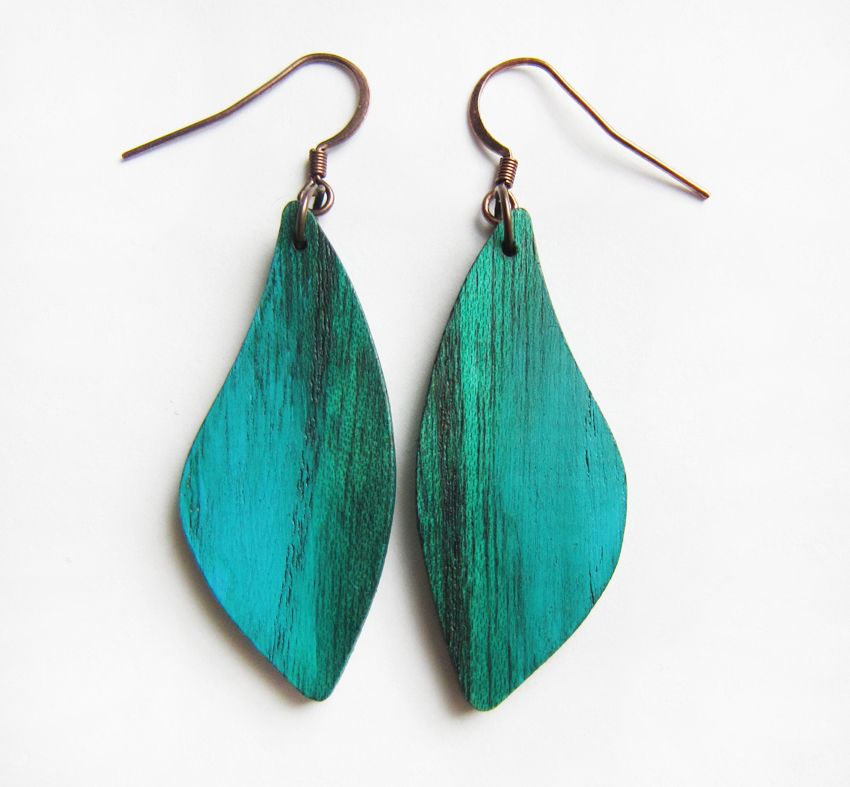 Náušnice motýlí křídla