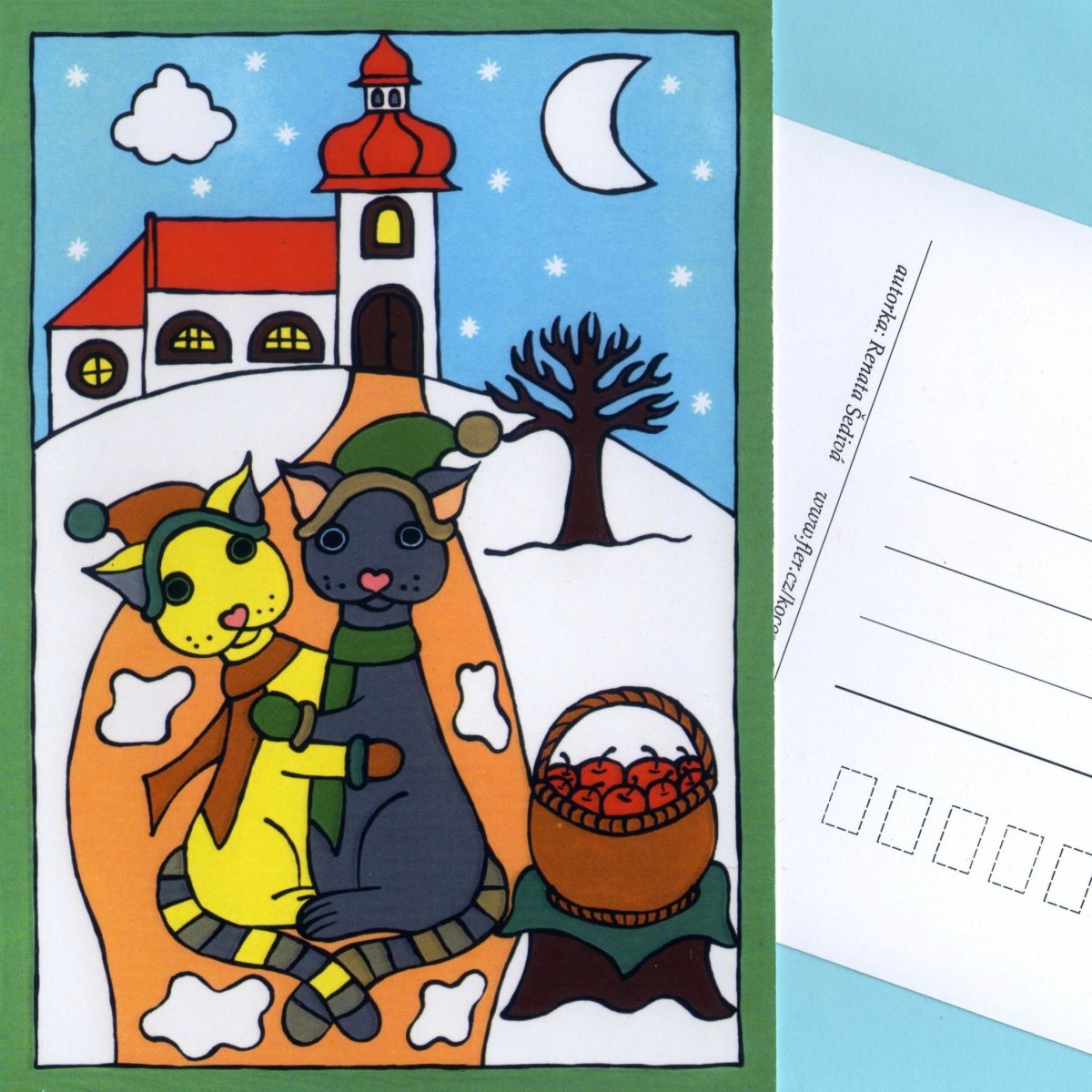 Pohlednice - Zimní romance.