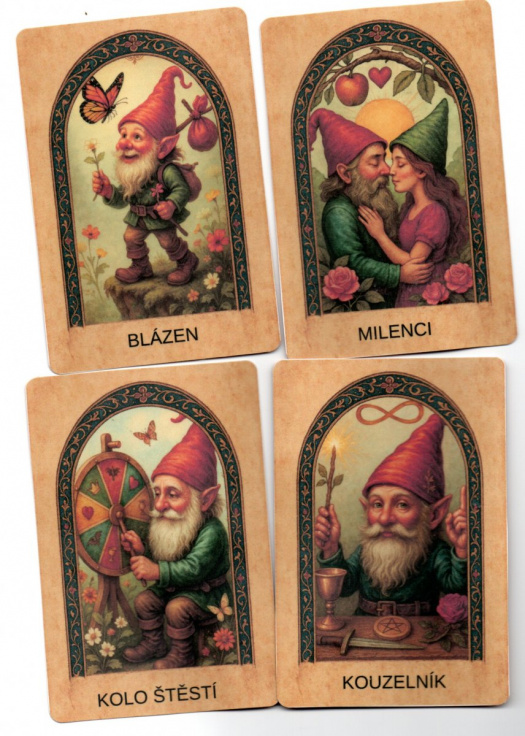 Vykládací   velká arkána 