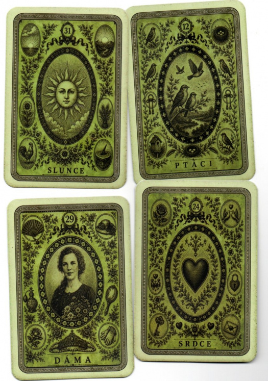 Vykládací karty madam Lenormand 