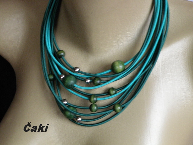 Souhra barev - náhrdelník