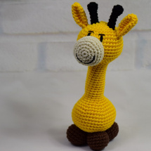 Žirafa Amálka žlutá