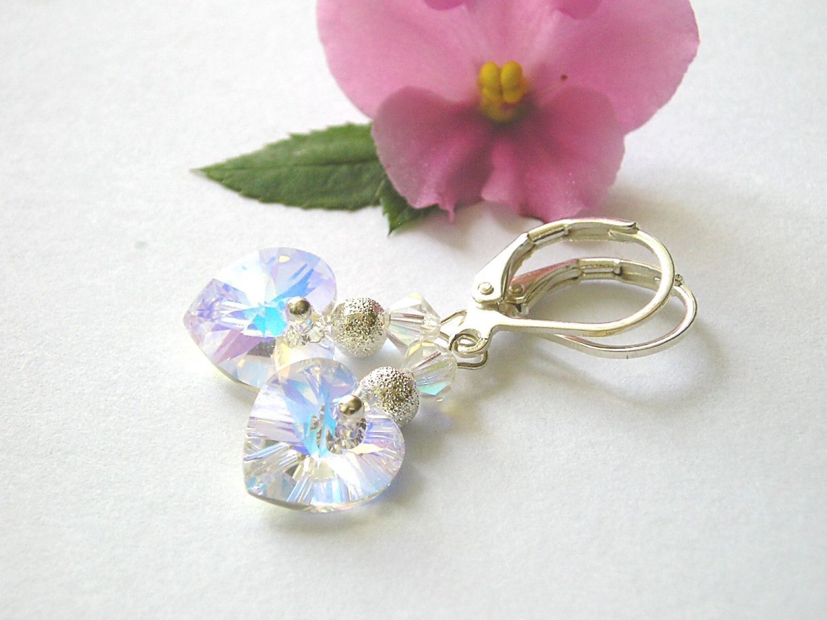 Swarovski náušnice Crystal AB