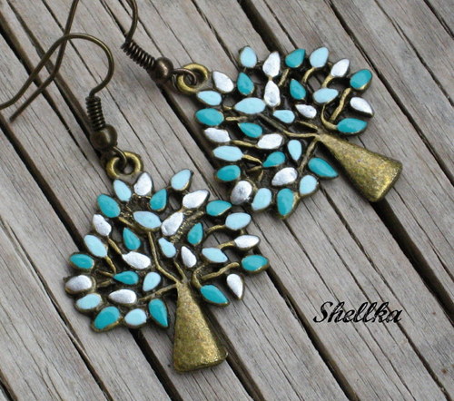 Náušnice ,,STROMY,,II.