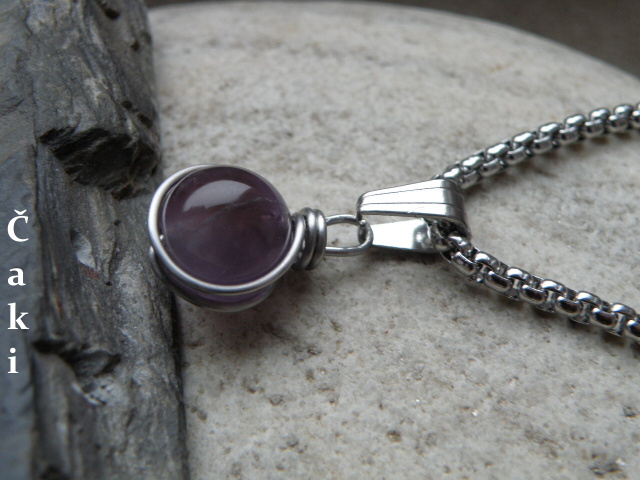 Ametyst -přívěšek