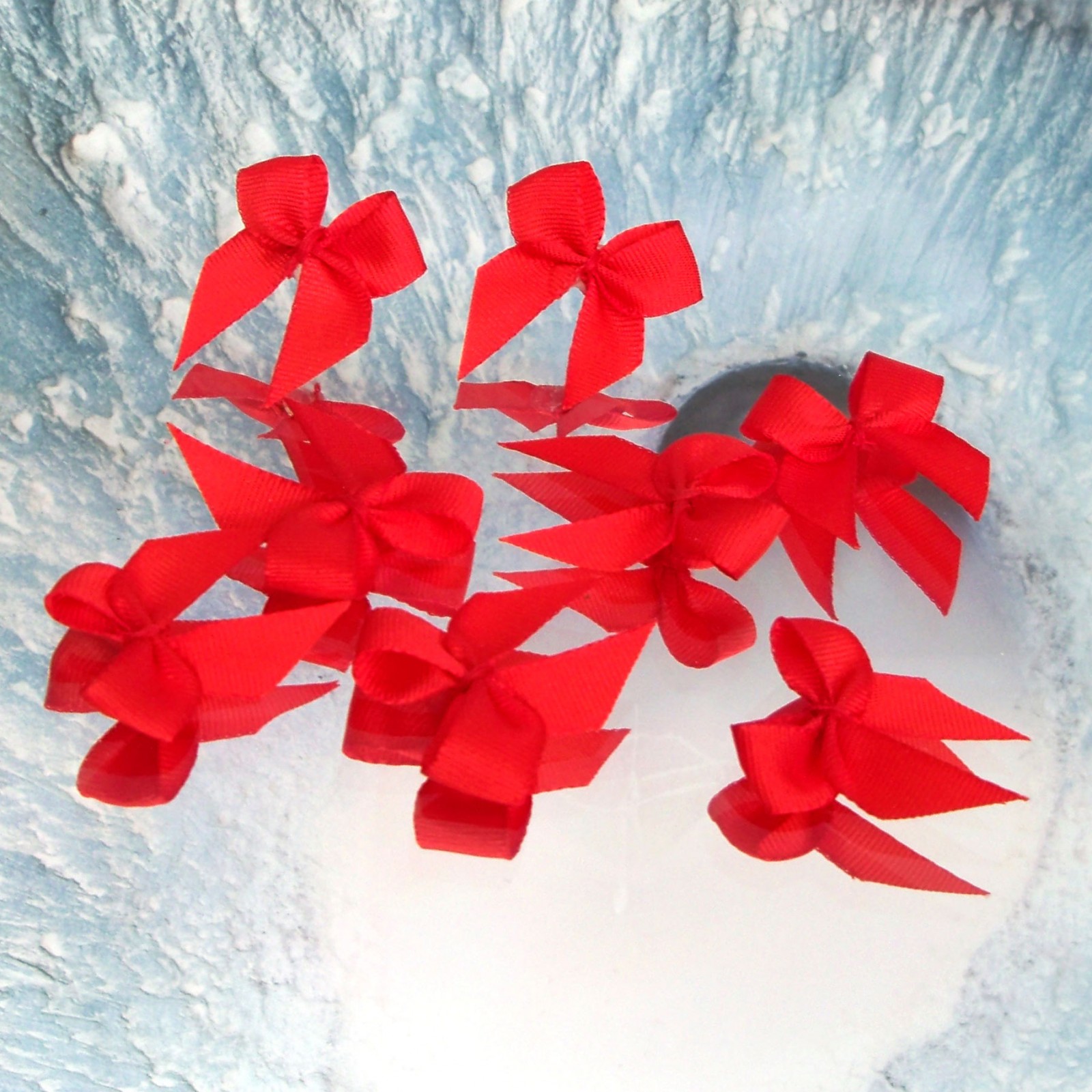 Veselé mašličky - náušnice K8