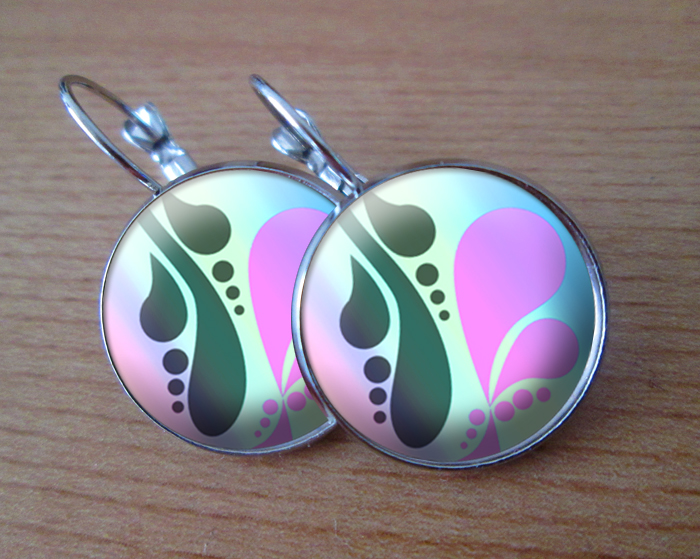 COOL VISACÍ NÁUŠNICE - Jen tak pastelově