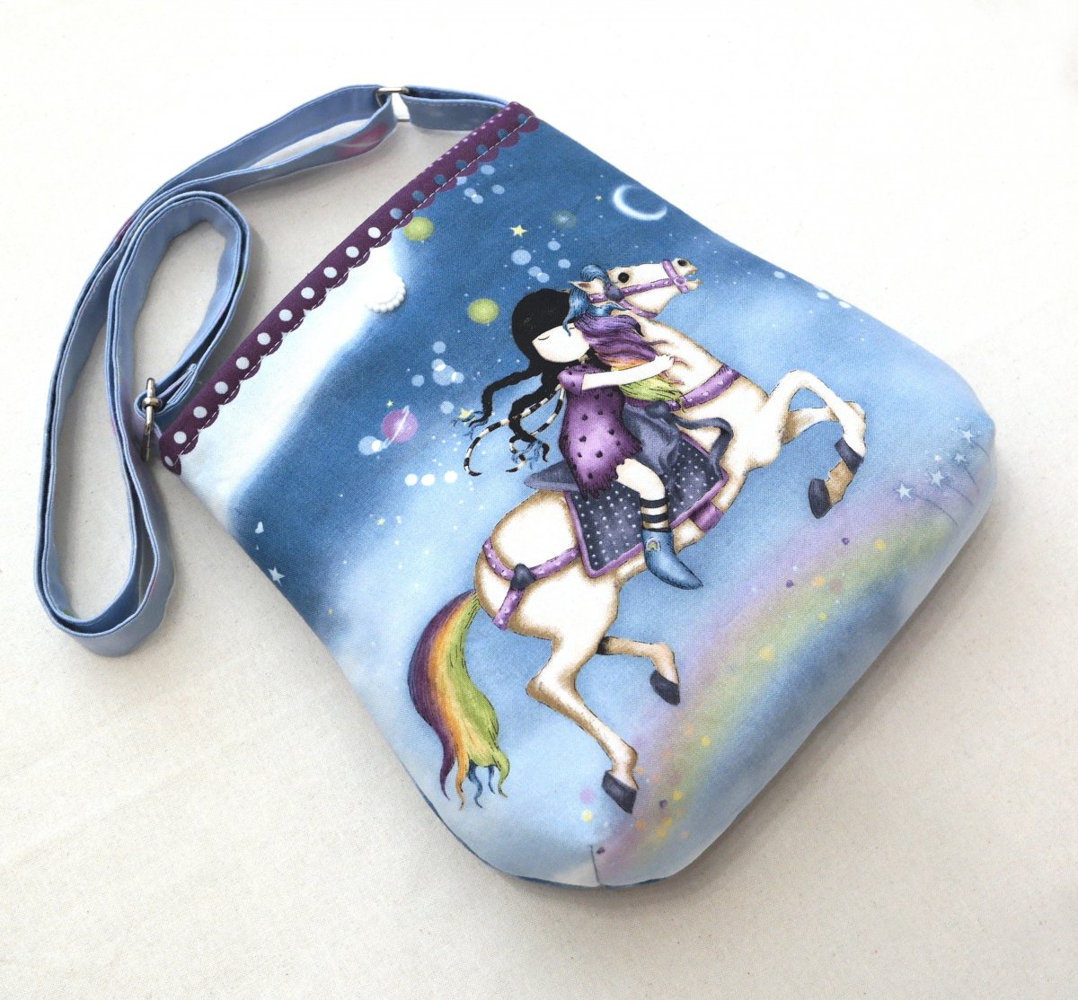 JÍZDA OBLOHOU  - dětská kabelka